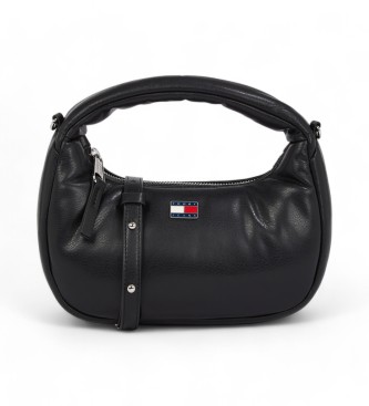 Tommy Hilfiger Mini Pillow Hobo Bag Svart