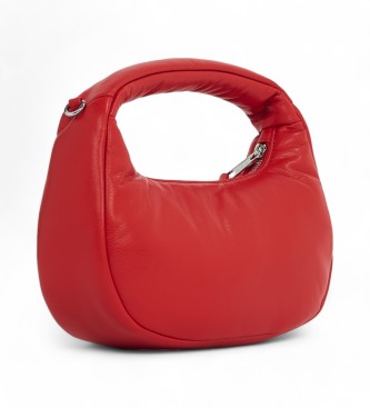 Tommy Hilfiger Bolso mini Pillow Hobo rojo