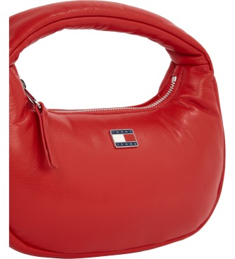 Tommy Hilfiger Mini Pillow Hobo Tasche rot