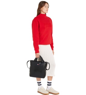 Tommy Hilfiger Borsa tote con cuscino Nera