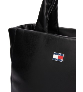 Tommy Hilfiger Pillow tote bag Black