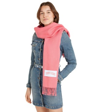 Tommy Hilfiger charpe de couleur rose