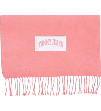 Tommy Hilfiger Pink Varsity Scarf