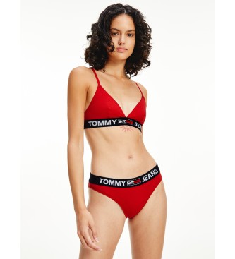Tommy Hilfiger Bralette bra without padding and band red
