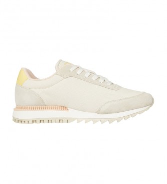 Tommy Hilfiger Tommy Jeans Retro beige leather sneakers