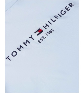 Tommy Hilfiger T-shirt de manga curta com logtipo azul