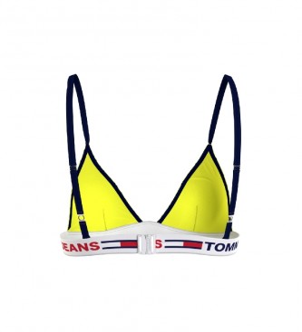 Tommy Hilfiger Bikini top Triangle Fixed yellow