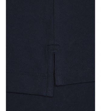 Tommy Hilfiger Heritage Slim Langarm-Poloshirt schwarz