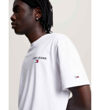 Tommy Jeans Camiseta con logo trasero y corte clsico blanco