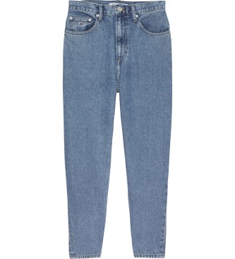 Tommy Jeans Jeans Mom High Rise Tapered Tapered Bleu clair