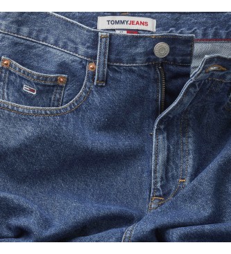 Tommy Jeans Jean Mom High Rise Azul Cónico