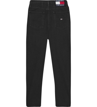 Tommy Jeans Jean Mom Ultra High Rise preto