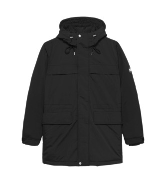 Tommy Jeans Parka Relax zwart
