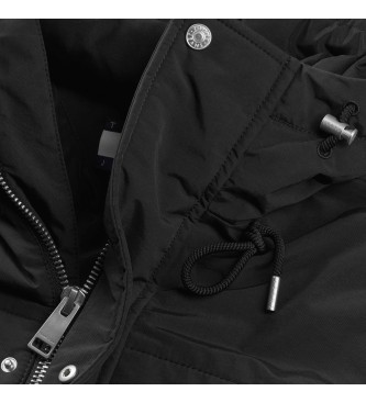 Tommy Jeans Parka Relax zwart
