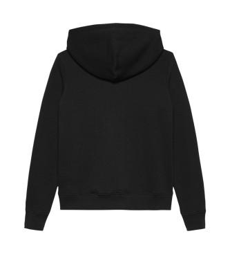 Tommy Jeans Felpa con cappuccio con logo lineare nero