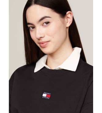 Tommy Jeans Camisola Tommy Badge preta