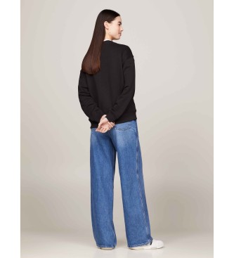 Tommy Jeans Camisola Tommy Badge preta