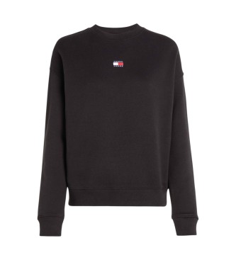 Tommy Jeans Camisola Tommy Badge preta