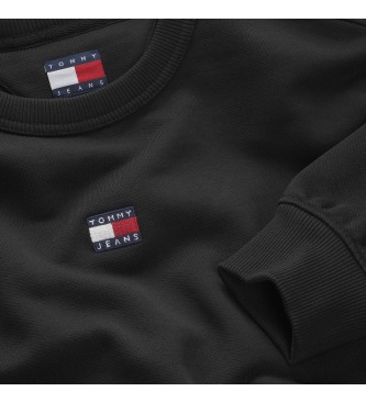 Tommy Jeans Camisola Tommy Badge preta
