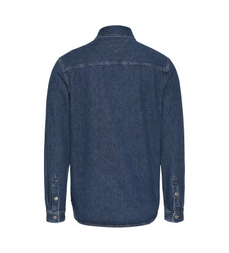 Tommy Jeans Regular Shirt blau