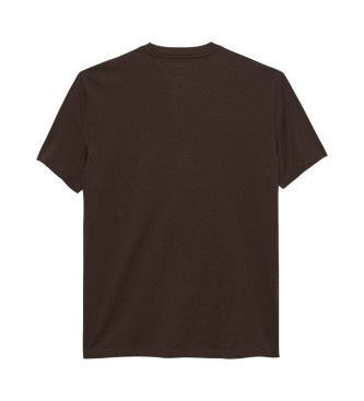 Tommy Jeans Camiseta Block marrn