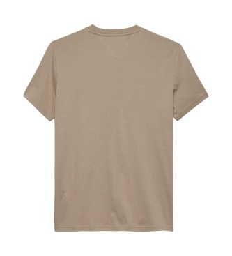 Tommy Jeans T-shirt Ss taupe