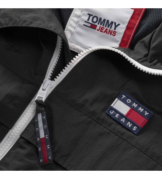 Tommy Jeans Chicago jakke sort