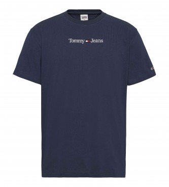 Tommy Jeans Linear Logo T-shirt navy