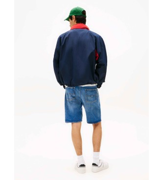 Tommy Jeans Jacka med blockfrgad design och marinbl logotyp