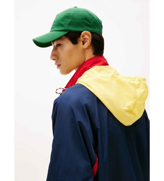 Tommy Jeans Jacka med blockfrgad design och marinbl logotyp