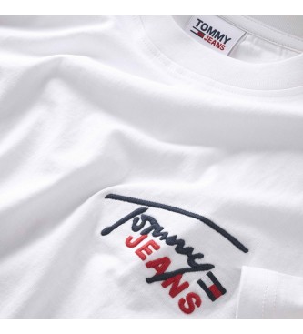 Tommy Jeans T-shirt graphique blanc