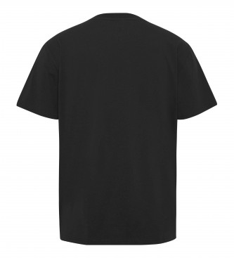 Tommy Jeans Camiseta Graphic Signature negro