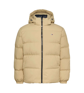 Tommy Jeans Vattenavvisande dunjacka  Essential Down beige 