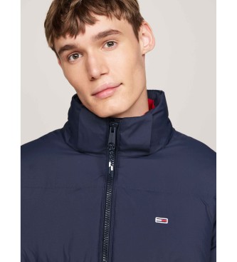 Tommy Jeans Parka essenziale in piumino blu scuro