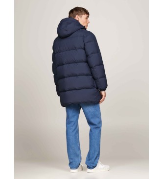 Tommy Jeans Parka essenziale in piumino blu scuro