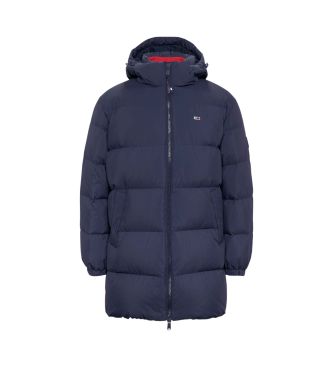 Tommy Jeans Parka essenziale in piumino blu scuro