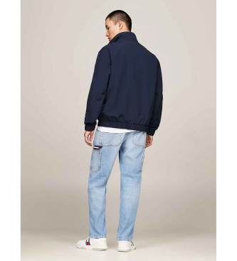 Tommy Jeans Giacca a vento ampia ed essenziale con cerniera blu scuro