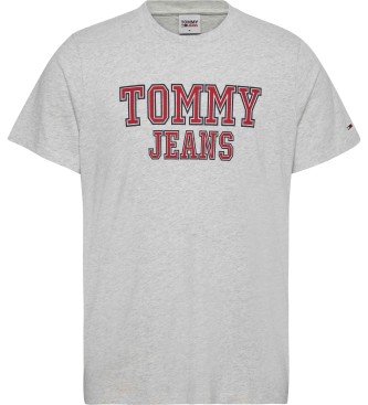 Tommy Jeans T-shirt essentiel gris