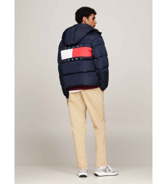 Tommy Jeans Alaska quilted jacket with navy patch