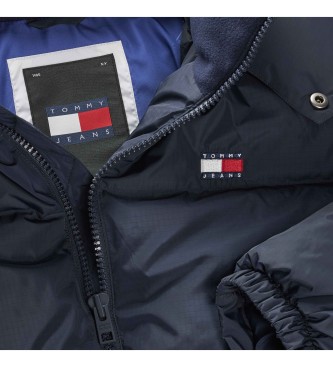 Tommy Jeans Alaska quilted jacket with navy patch