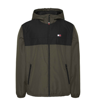 Tommy Jeans Giacca a vento leggera Chicago con fodera verde