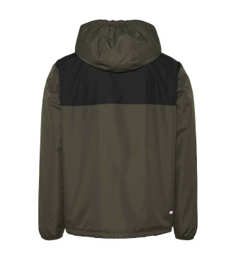Tommy Jeans Giacca a vento leggera Chicago con fodera verde