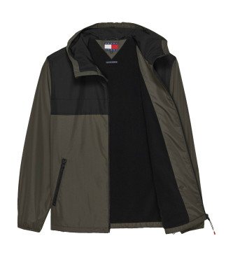 Tommy Jeans Giacca a vento leggera Chicago con fodera verde