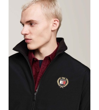 Tommy Jeans Czarna kurtka Crest Reverse Jacket