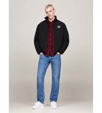 Tommy Jeans Czarna kurtka Crest Reverse Jacket