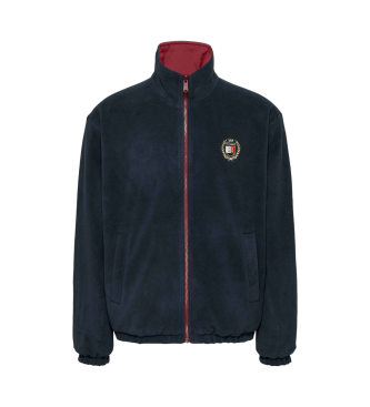 Tommy Jeans Chaqueta Crest Reverse burdeos, marino