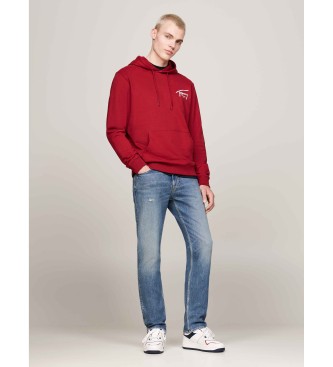 Tommy Jeans Sweatshirt Reg Entry Graphic vermelho