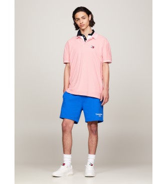 Tommy Jeans Regular Polo Pink