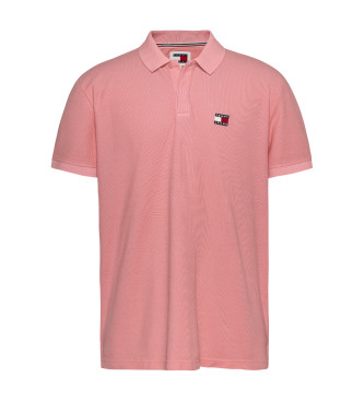 Tommy Jeans Normale polo roze