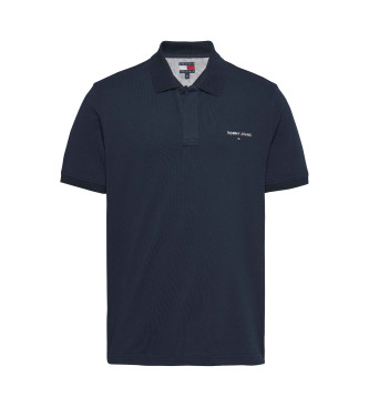 Tommy Jeans Regular fit marine poloshirt